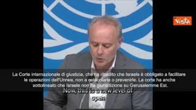 Israele demolisce uffici Unrwa, Lazzarini (Onu): Ancora violato diritto internazionale