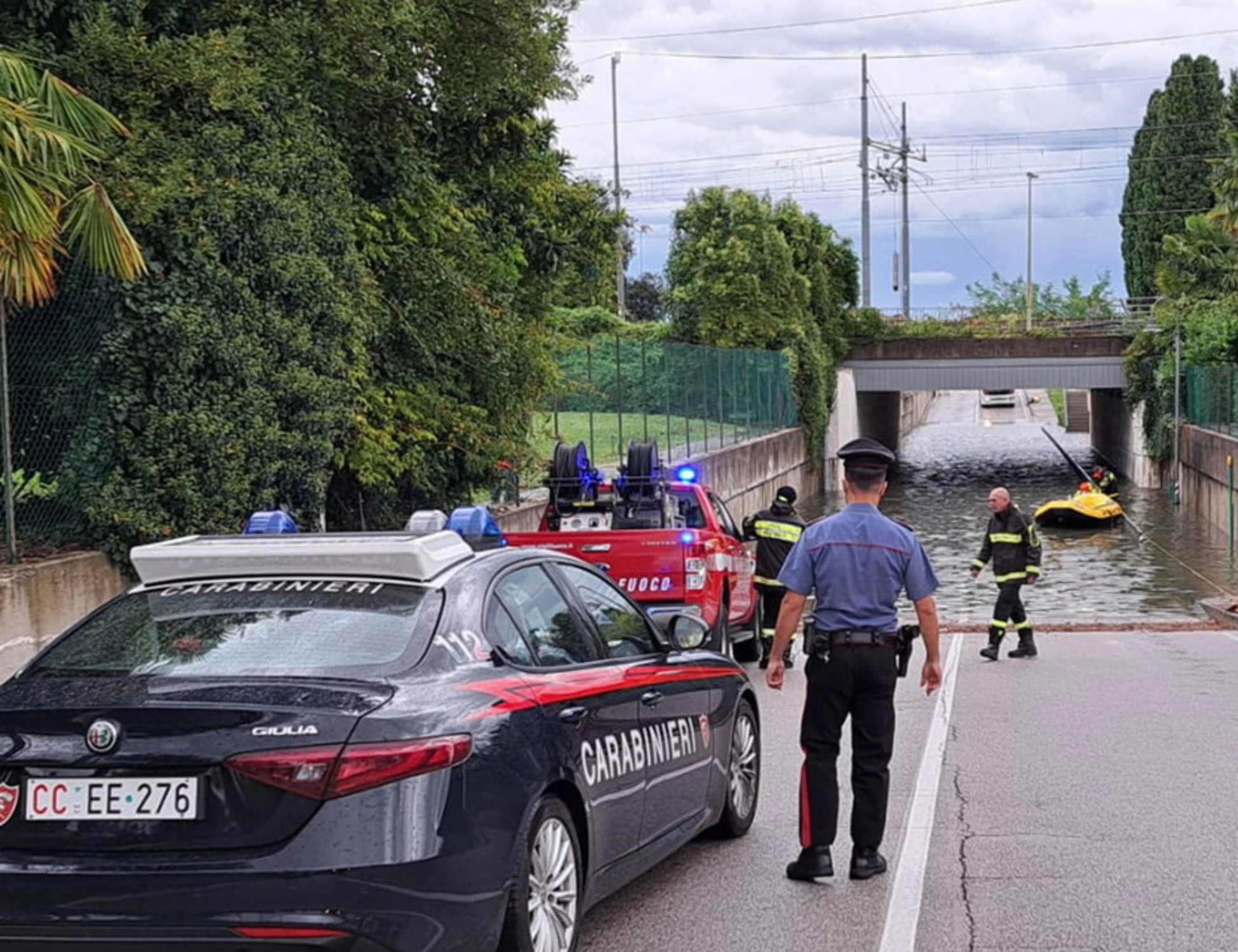 Meteo-choc: donna morta annegata in aula, crolla l'aula-bunker a Milano