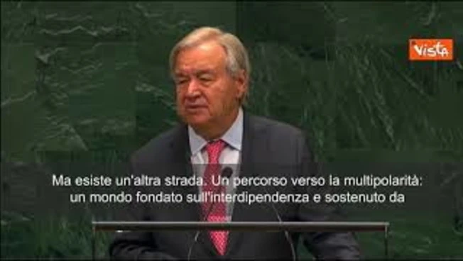 Assemblea Onu, il Segretario Guterres: Mondo interconnesso per evitare frattura in due blocchi
