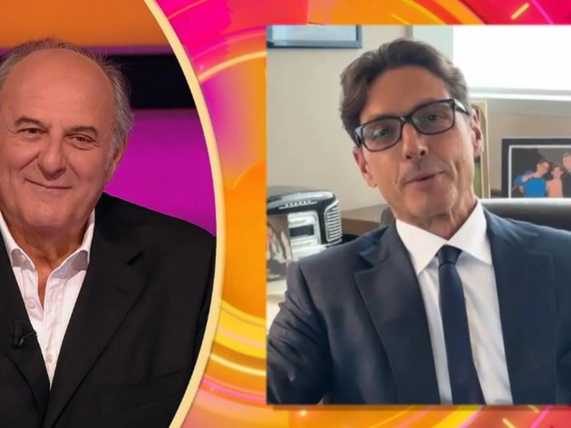 Pier Silvio Berlusconi celebra Gerry Scotti: "Sei un mito, ti voglio veramente bene"
