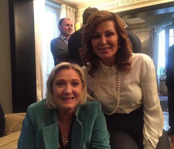 Salvini, Meloni e Le Pen ospiti a pranzo a casa Santanchè