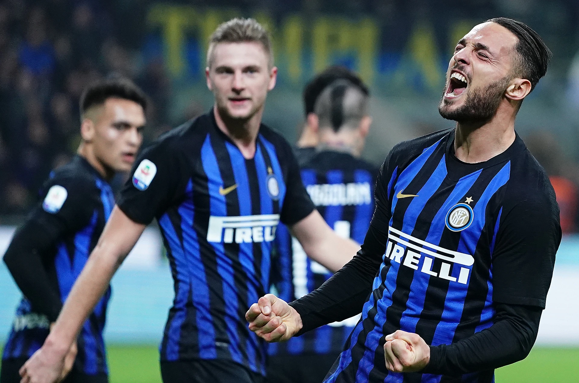 L’Inter batte la Samp e riconsolida il terzo posto.