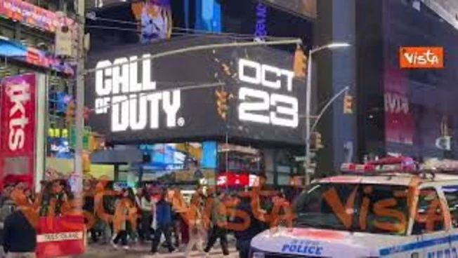 'Welcome Prime Minister Netanyahu', il messaggio sugli schermi a Times Square