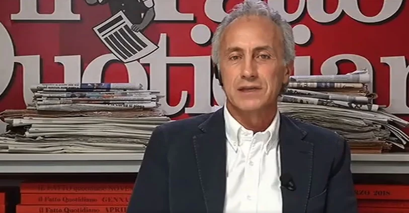 Marco Travaglio a Otto e Mezzo: "M5s era pronto ad allearsi". Giorgia Meloni, la smorfia clamorosa
