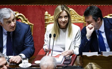 Giorgia Meloni, cena e vertice con Tajani e Salvini a casa della premier