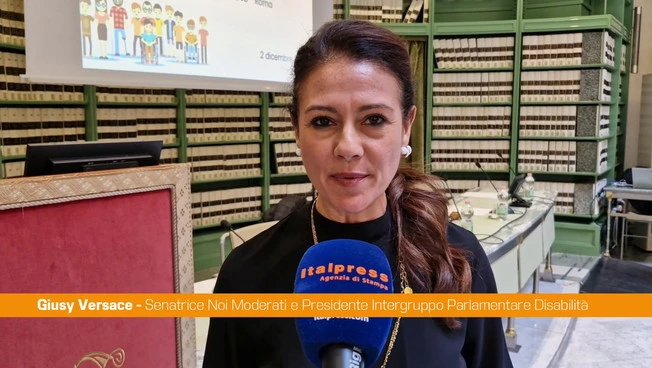 Disabilità, Versace "Sulla tutela dei diritti c'è ancora molto da lavorare"