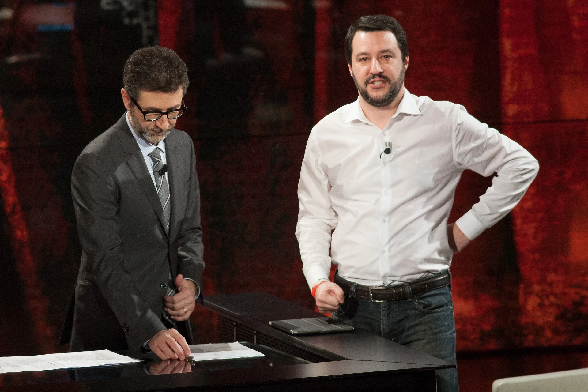 Che tempo che fa, Salvini e l'ultimatum a Fabio Fazio: "Da te solo se dimezzi lo stipendio"