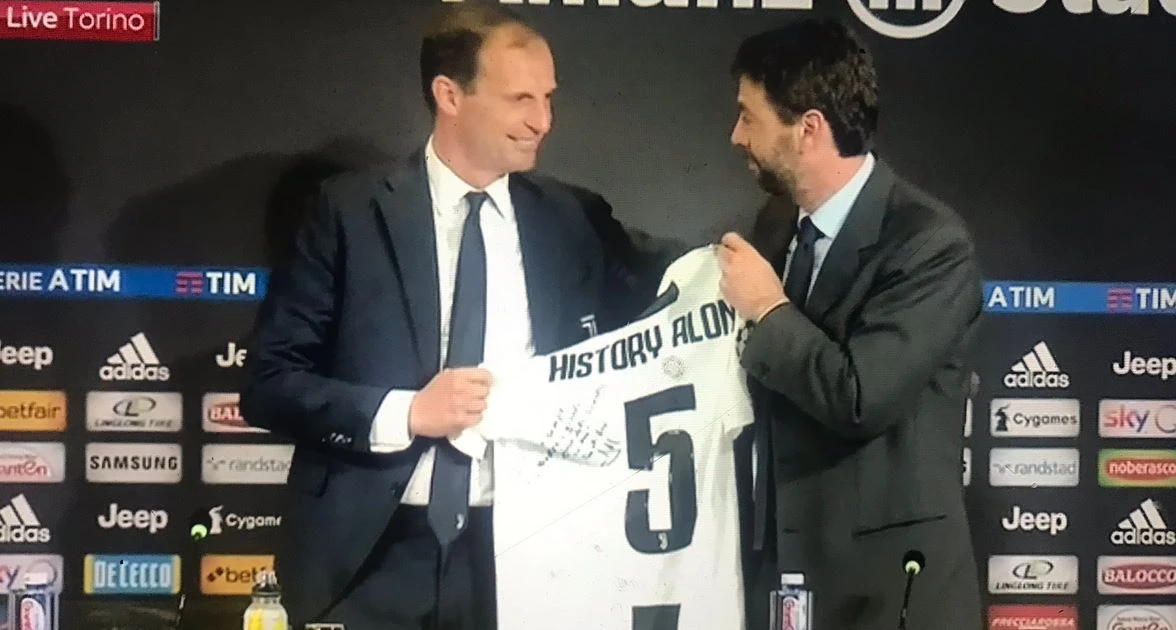 Massimiliano Allegri, il vero motivo dell'addio alla Juventus: "Lo ha deciso Agnelli", e piange in diretta