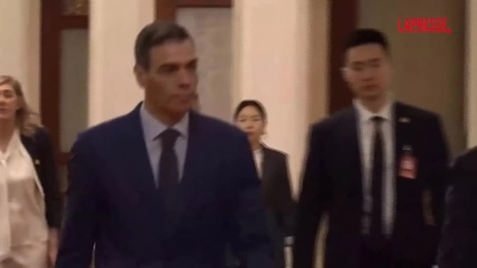 Cina, Xi Jinping riceve Pedro Sanchez a Pechino