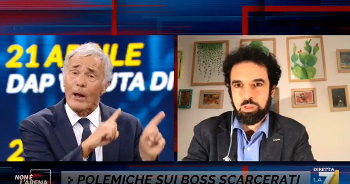 Non è l'arena, Giletti contro il grillino Giarrusso: "Incapaci, non mi prendete in giro"