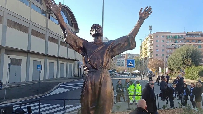 Giubileo, restaurato e dedicato a San Francesco il Ponte dell’Industria