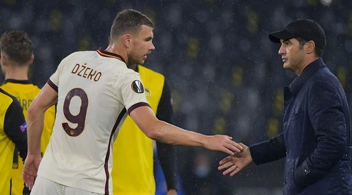 Roma, Edin Dzeko separato in casa dopo la lite col tecnico Fonseca: il mercato però chiude fra tre giorni