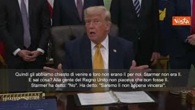 Trump: Trump: L'Italia si è comportata molto male. Noi abbiamo speso miliardi per la Nato