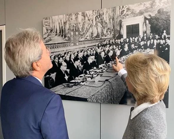 UE, GENTILONI INCONTRA VON DER LEYEN "AL LAVORO PER NUOVA STAGIONE"