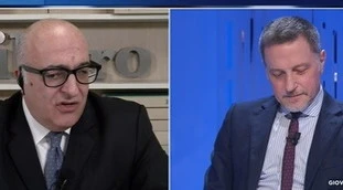 Giannini fuori controllo contro Libero, Sechi lo inchioda: "Non ero io"