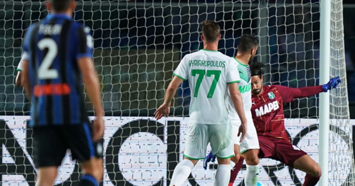 Serie A, l'Atalanta torna alla vittoria al Gewiss Stadium battendo il Sassuolo in un 2 a 1