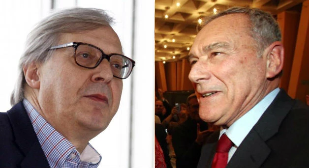 Vittorio Sgarbi contro Pietro Grasso: "Presidente latitante, senza autorevolezza. Ci costringe a uno spettacolo turpe"