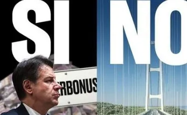 Ponte sullo Stretto, Fdi inchioda Conte: "Il Superbonus è costato 123 miliardi"