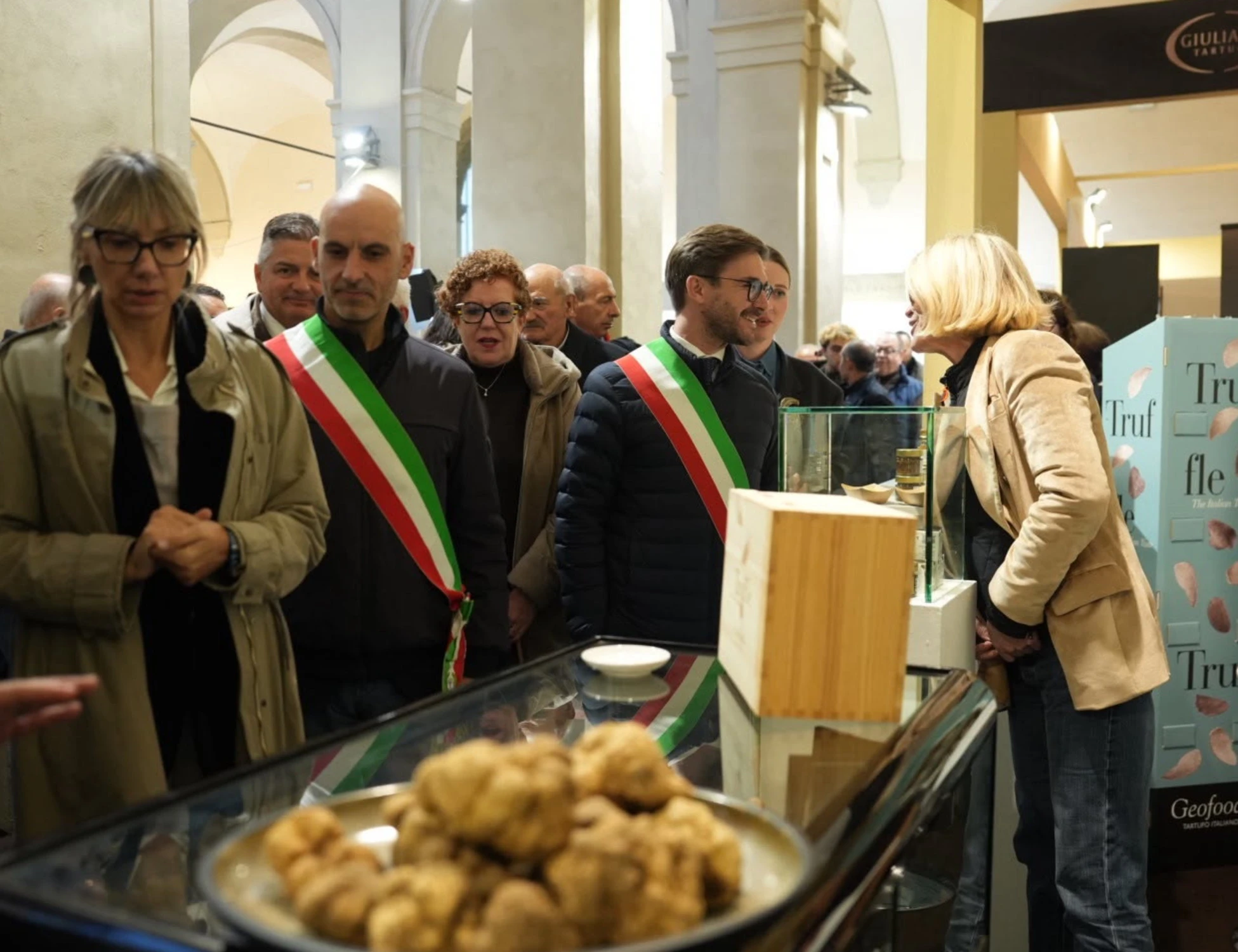 Città di Castello, trifole da record nel giorno dell'avvio del 46° Salone Nazionale del Tartufo Bianco Pregiato