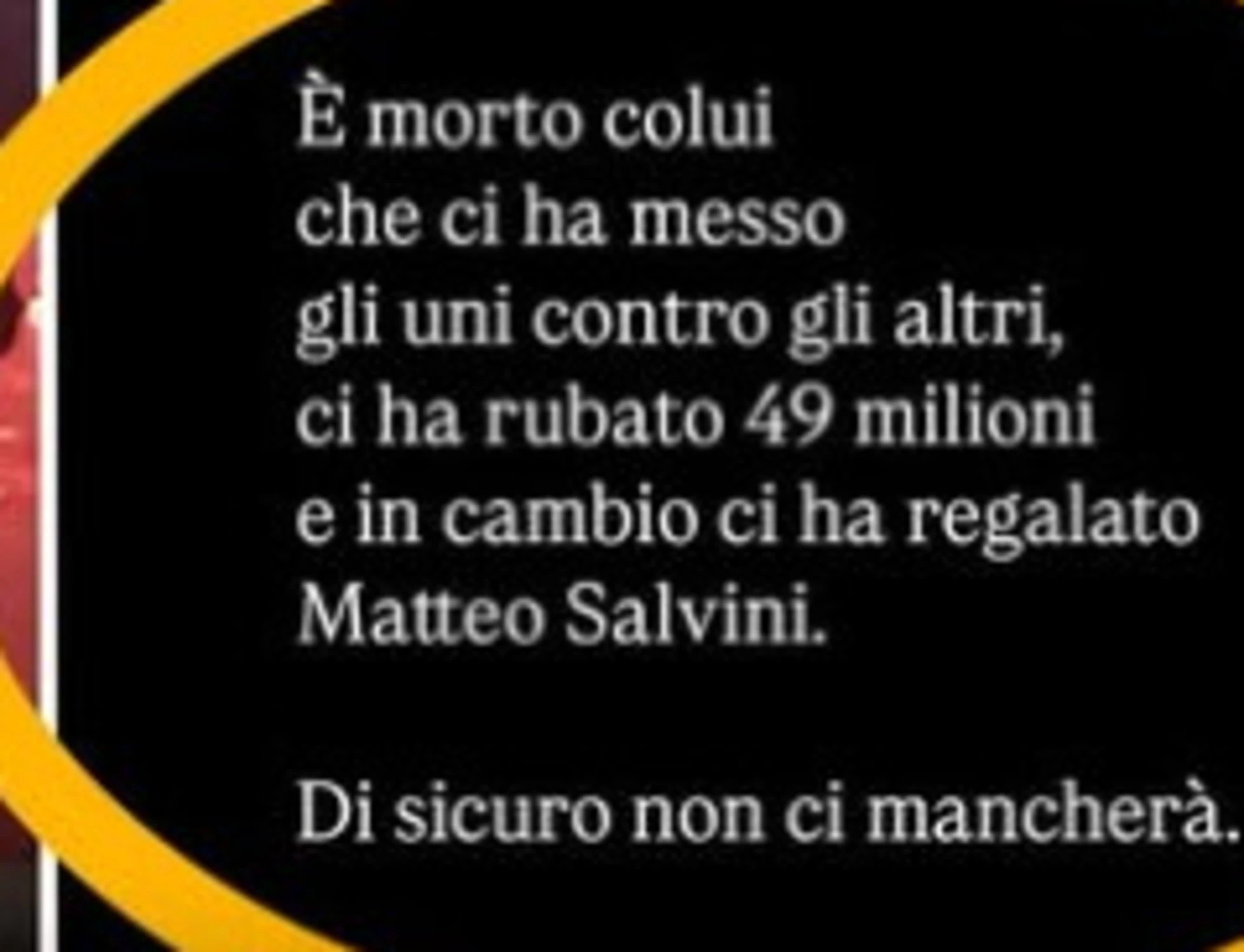 Bossi "non ci mancherà". Sinistra senza vergogna: da chi parte l'ultimo sfregio al Senatùr