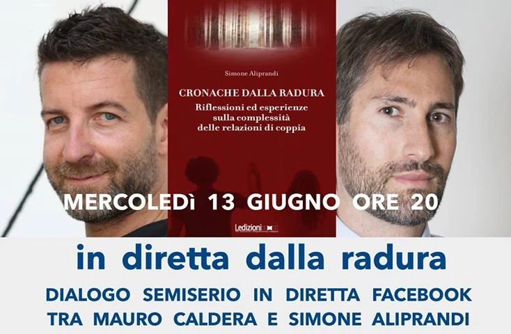 Aliprandi e Caldera nella radura di Facebook