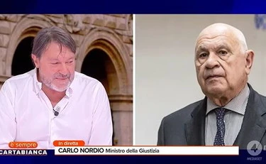 "Nordio nel ranch di Cipriani". Ranucci infanga, il ministro chiama in diretta e lo stende