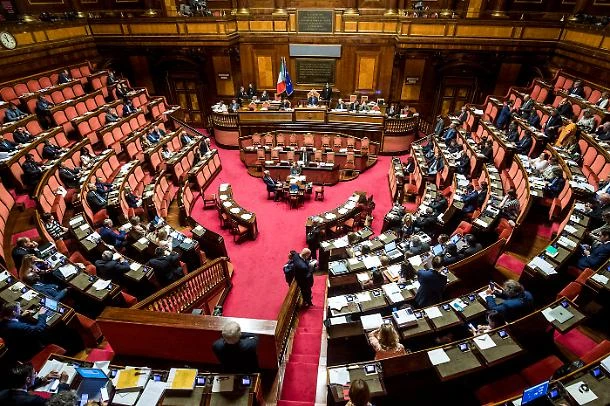 L'aula del Senato