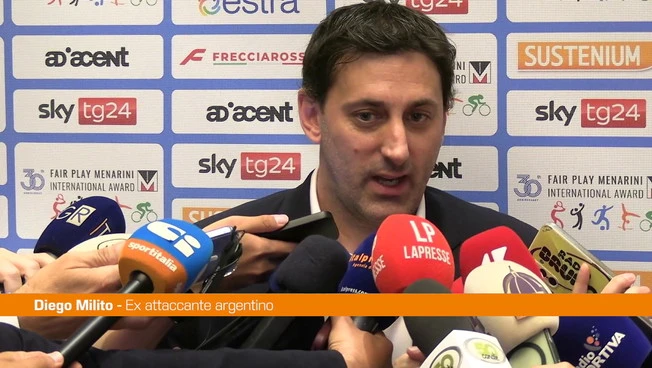 Milito "Di Messi non mi sorprende piÃ¹ nulla"