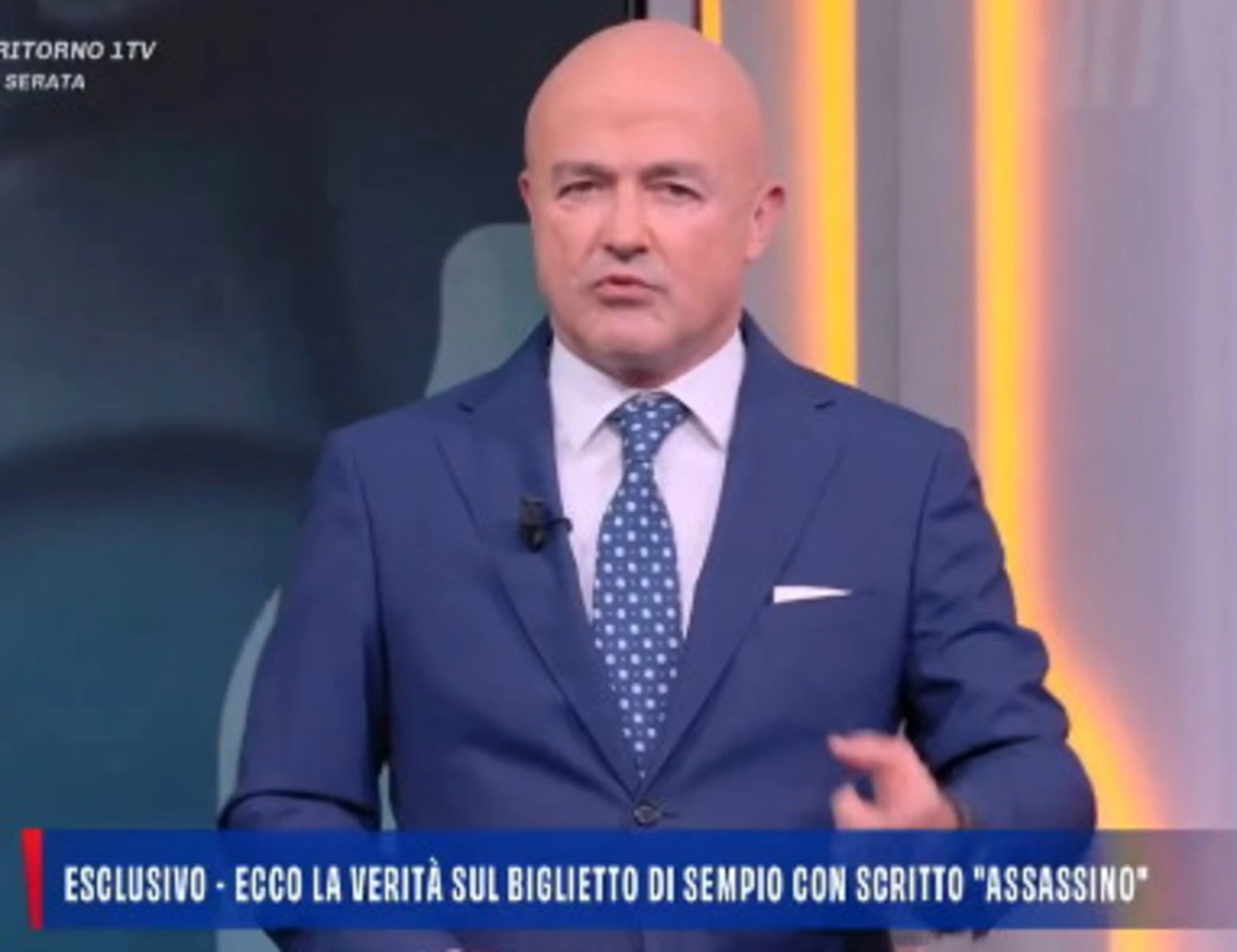 Gianluigi Nuzzi, "ricordo tutto": in diretta il clamoroso audio ricevuto su WhatsApp da Andrea Sempio