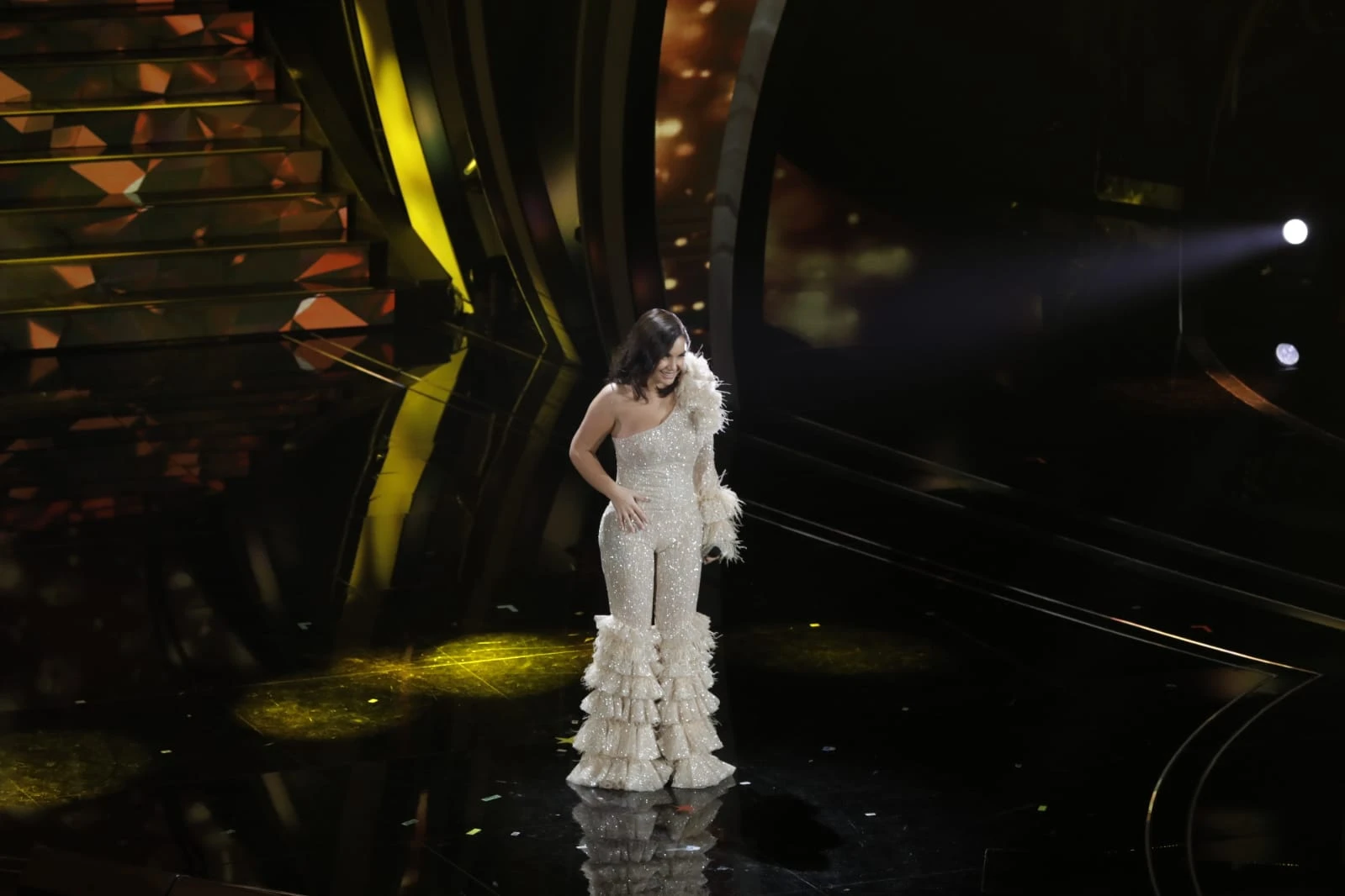 Sanremo 2020, il segreto di Elettra Lamborghini: chi c'è dietro il vestito dell'Ariston