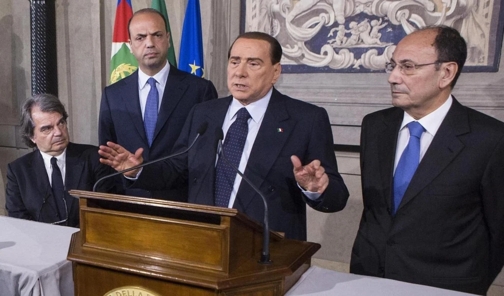 Alfano e Berlusconi