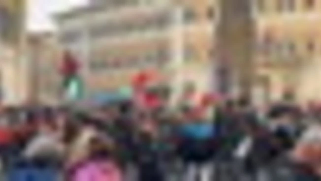 Flotilla, presidio pro Palestina davanti a Montecitorio