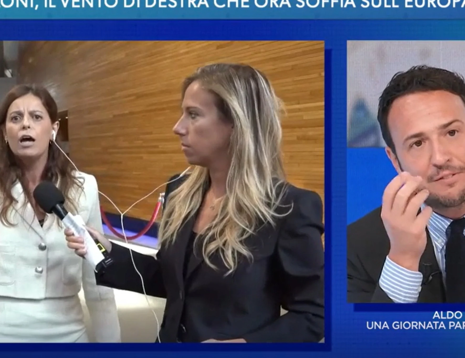 L'aria che tira, Silenzi contro Ilaria Salis: "C'è chi vuole incendiare l'Europa e lei non condanna"