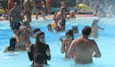 Un giorno in piscina