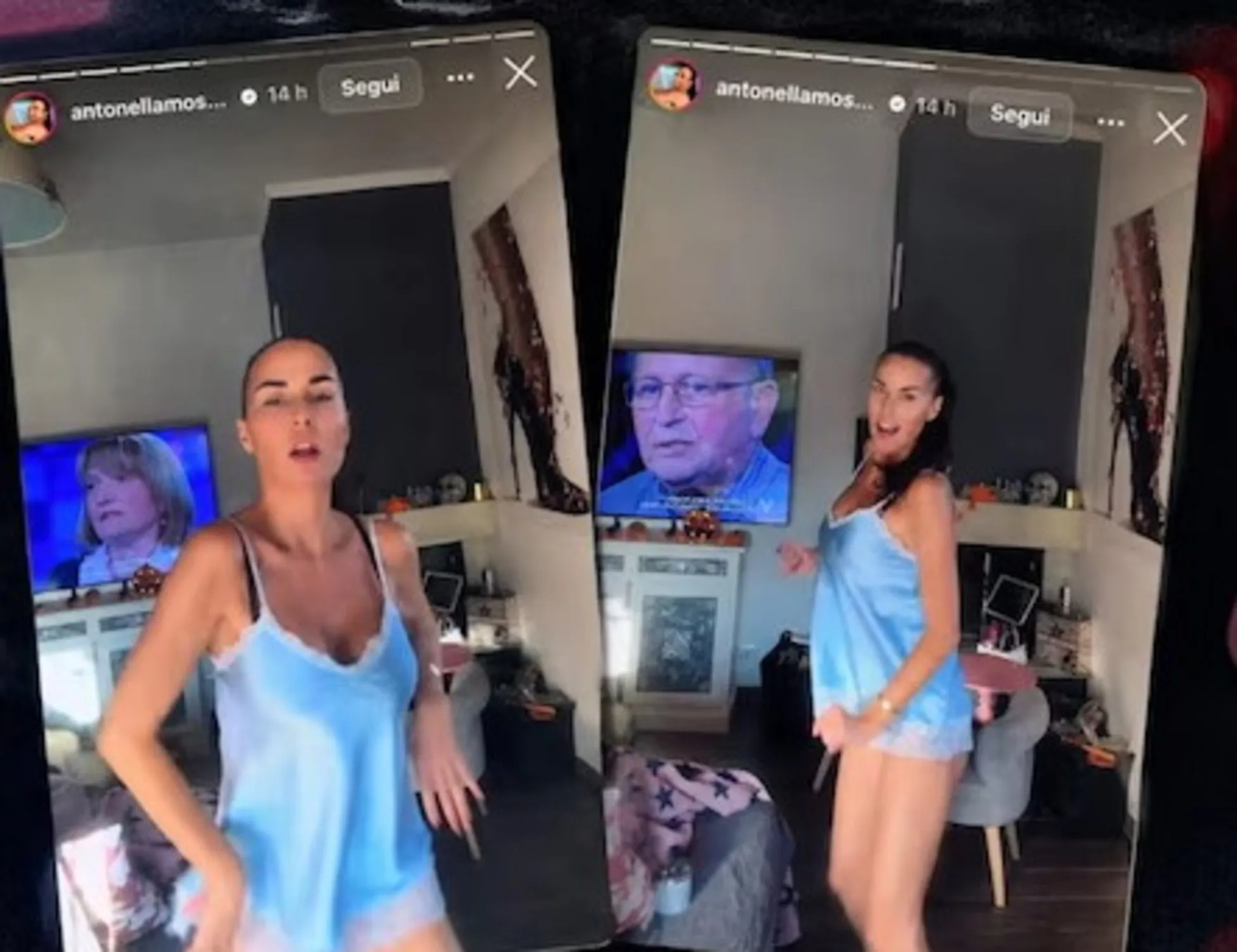 Garlasco, Antonella Mosetti balla mentre i Poggi parlano in tv: scoppia il caso