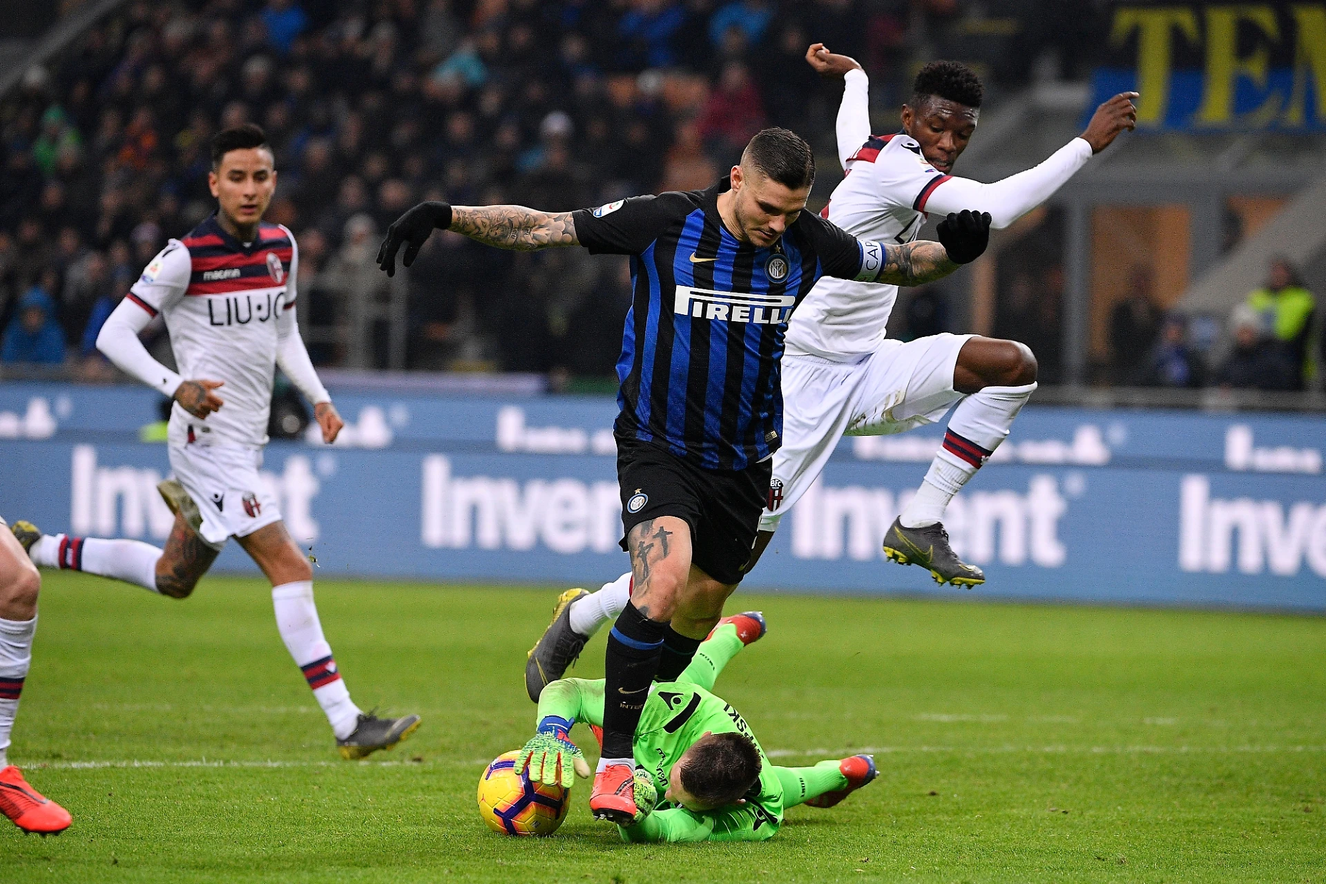 Mauro Icardi, sfogo sui fischi dopo il ko col Bologna: "Se ami l'Inter quando perde, non farlo quando vince"