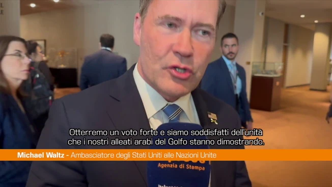 Onu, Waltz "Unità Paesi del Golfo contro attacchi Iran"