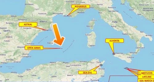 Migranti, Matteo Salvini scopre la manovra sporca della Ong Open Arms: "Dove sta andando la nave"