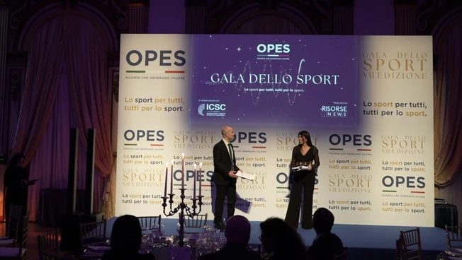 Sviluppo sostenibile e ambiente protagonisti al Gala dello Sport di OPES