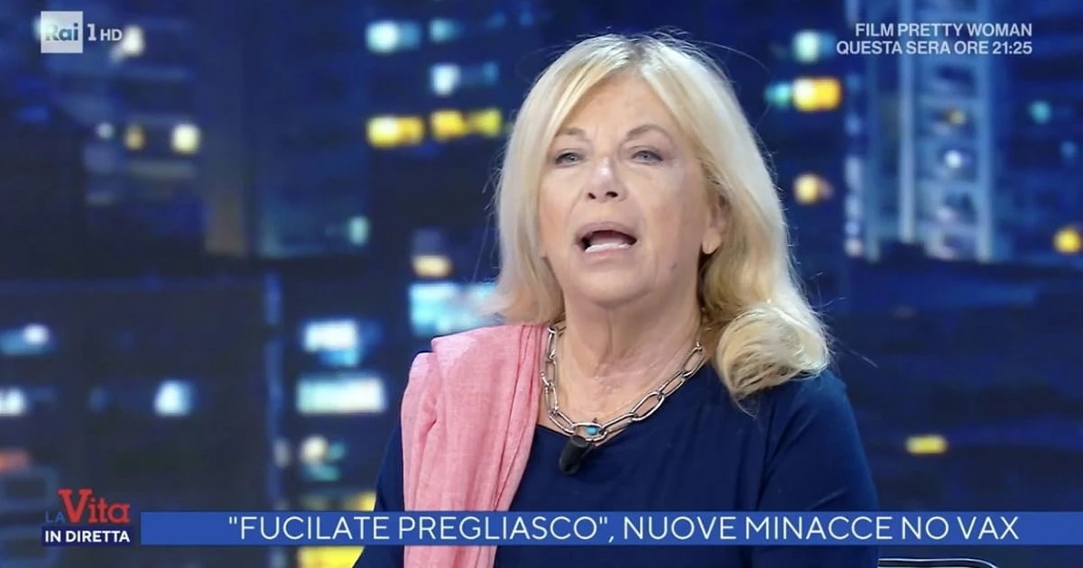 La Vita in Diretta, orrore no-vax contro Rita Dalla Chiesa: "Cosa sono stata costretta a subire", gelo su Rai 1