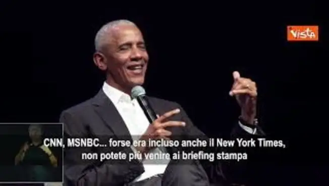 Leggi l'articolo: Obama su ban media Casa Bianca: Cosa sarebbe successo se avessi detto a Fox News 'Fuori di qui'?