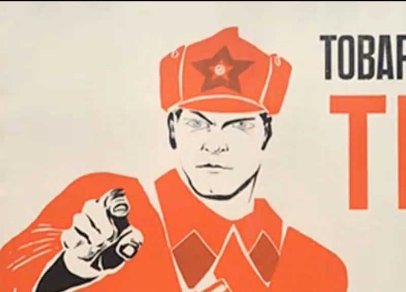 Il consigliere di Barack Obama con i manifesti sovietici in casa