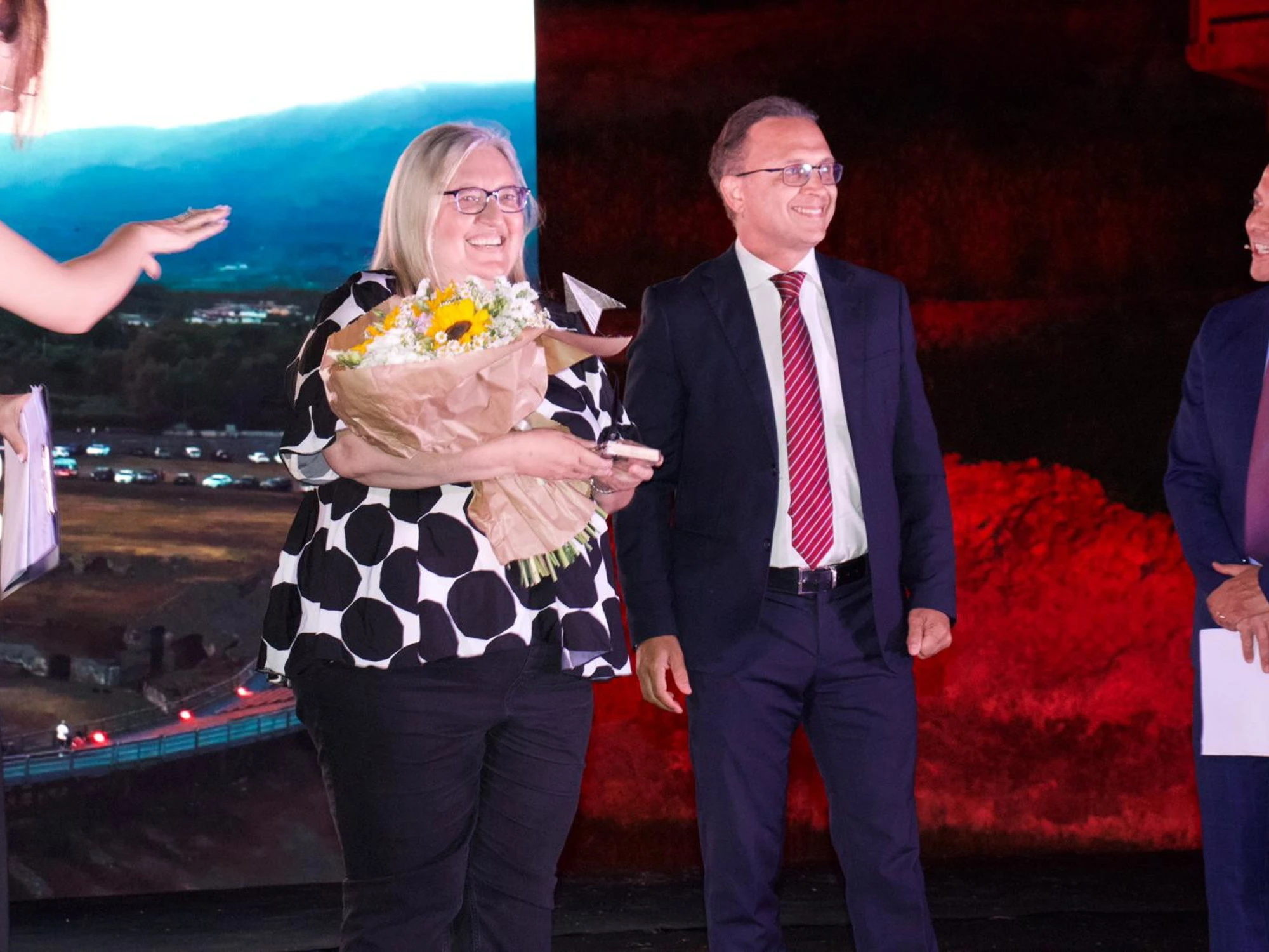 La direttrice delle News di RTL 102.5 Ivana Faccioli riceve il premio "Verba Libertatis"