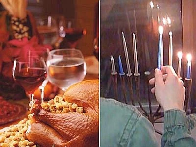 Tutti pazzi per il 'Thanksgivukkah', doppia festa degli ebrei americani