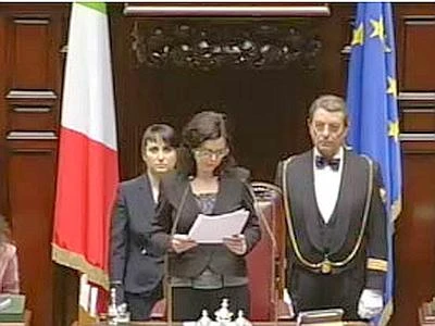 Geologi plaudono a discorso di insediamento della neo presidente Boldrini