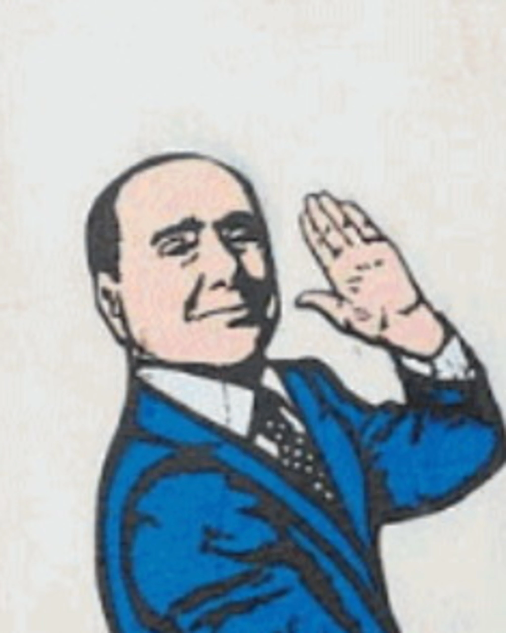 Silvio Berlusconi, spunta il murale a Malpensa: cancellato dopo poche ore