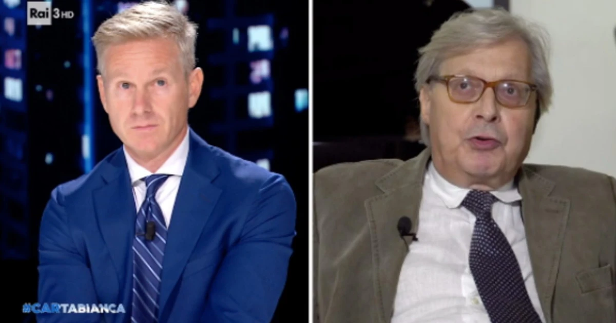 CartaBianca, Sgarbi: "La situazione è tragica", rassegnato all'atomica