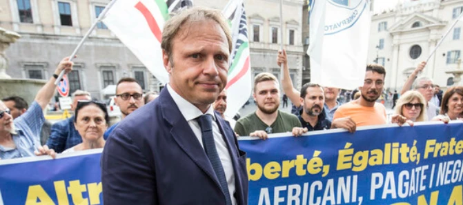 Francesco Lollobrigida contro Forza Italia: "Hanno perso un'occasione non venendo al "No Conte day"