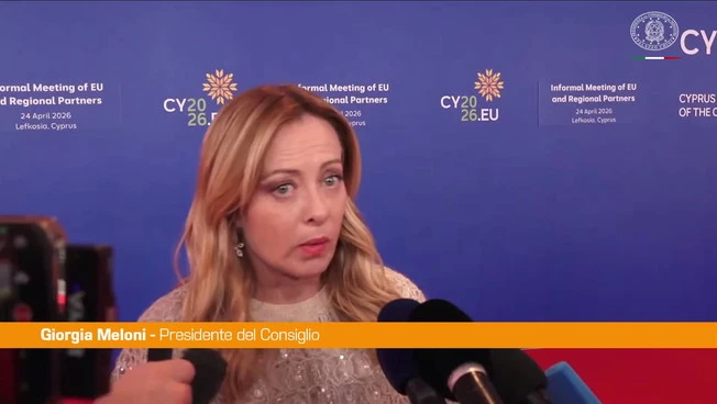 Meloni "Con gli Usa rapporti solidi, rafforzare colonna europea della Nato"
