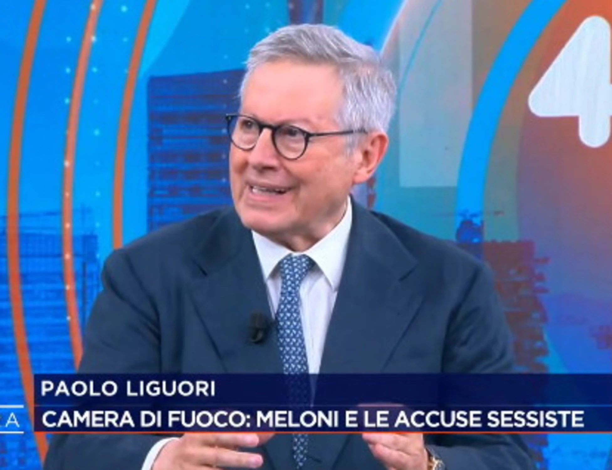 4 di sera, Liguori smaschera la sinistra: "Meloni e ginocchiere? Se ci fosse stato Draghi..."